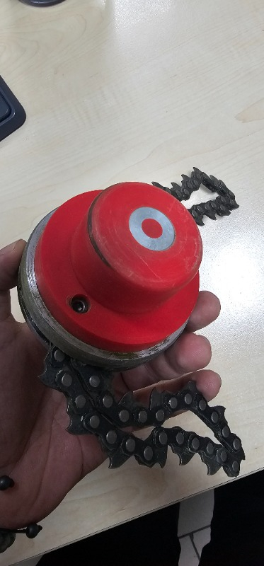 Zincirli Tırpan Başlığı Canavar Başlık Benzinli Tırpan