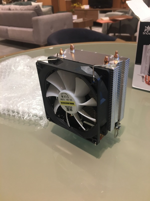 Snowman M200 2 Bakır Borulu Cpu Soğutucu Fan Rainbow