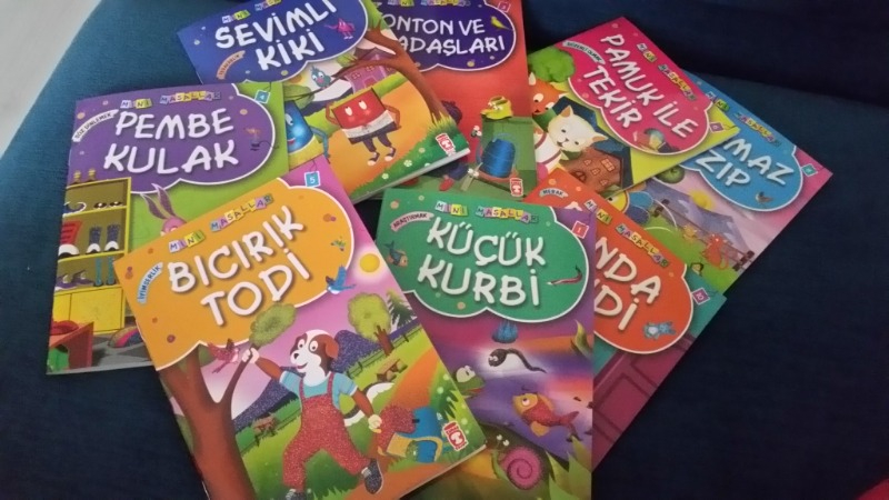 Mini Masallar Seti 1 (10 Kitap) - Müjgan Şeyhi