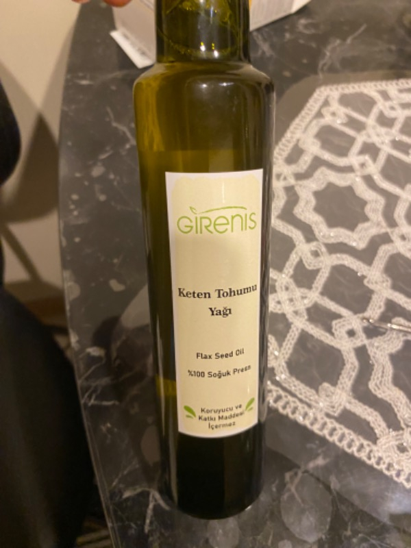 Girenis Keten Tohumu Yağı 250 ml