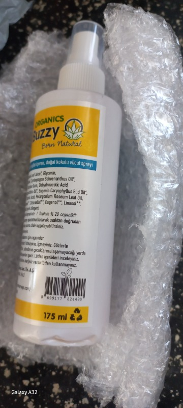 Nurse Harvey's Organics Buzz Off 175 ml Doğal Vücut Spreyi Bebekler ve Çocuklar İçin Koruma