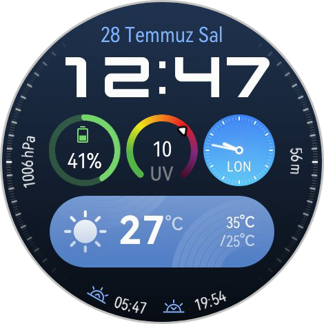 Huawei Watch GT 5 Pro 46MM Siyah