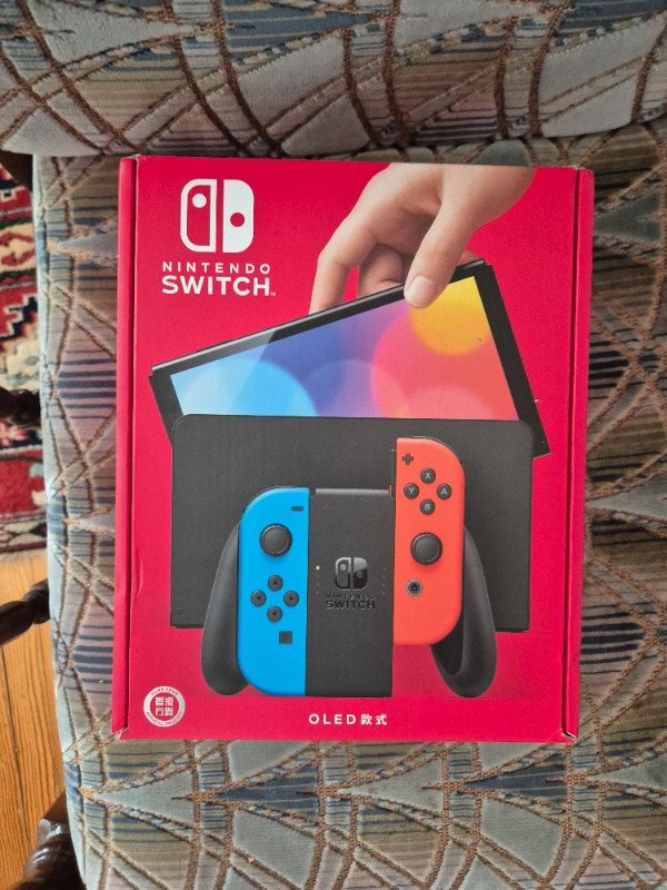 Nintendo Switch Oled Oyun Konsolu Kırmızı-Mavi - G