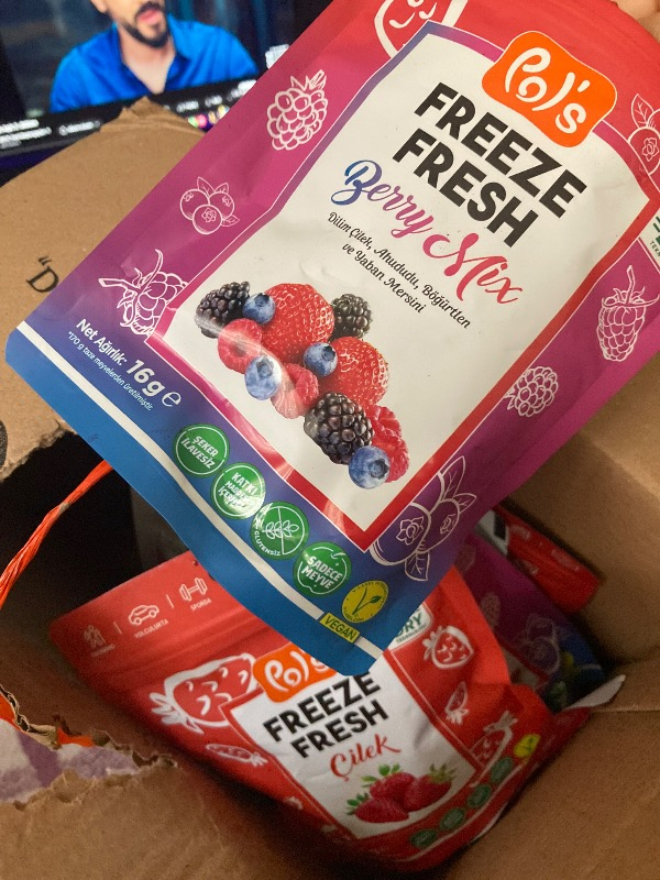 Pol's Freeze Fresh Berry Mix 16 g x 3 Adet