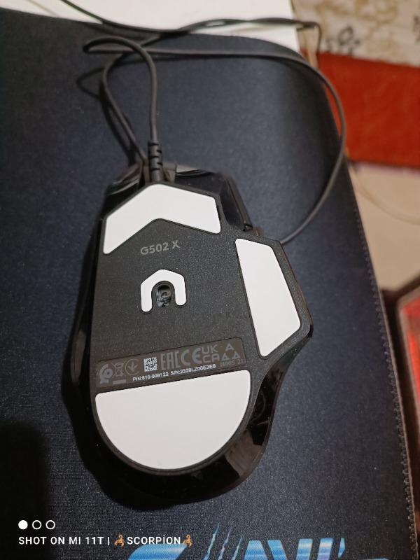 Logitech G G502 X Kablolu HERO 25K Sensörlü Yüksek Performanslı Oyuncu Mouse - Siyah