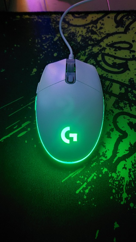 Logitech G G102 LIGHTSYNC RGB Aydınlatmalı 8.000 DPI Kablolu Oyuncu Mouse – Beyaz