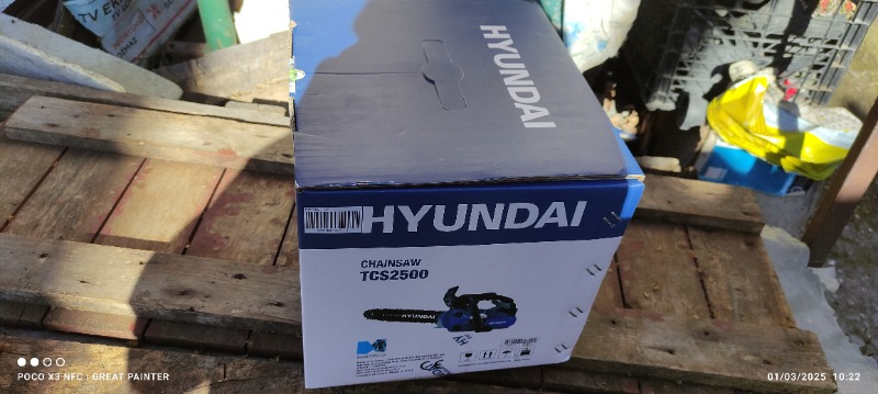Hyundai TCS2500 Motorlu Testere 1,2 Hp
