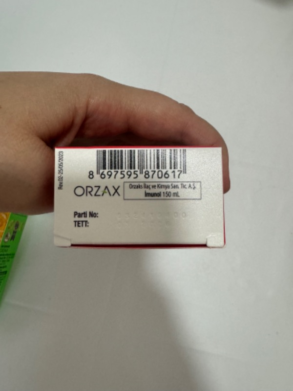 Orzax Imunol Şurup 150 ml