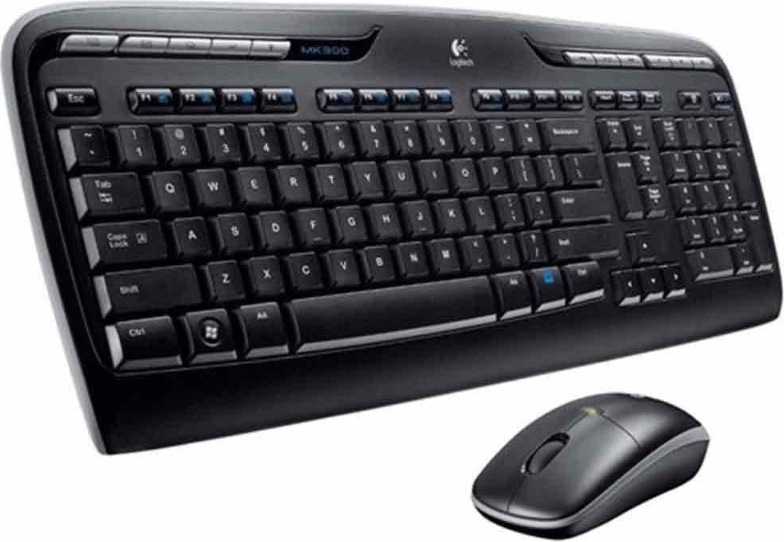 Logitech MK330 Kablosuz Türkçe Klavye Mouse Seti - Siyah