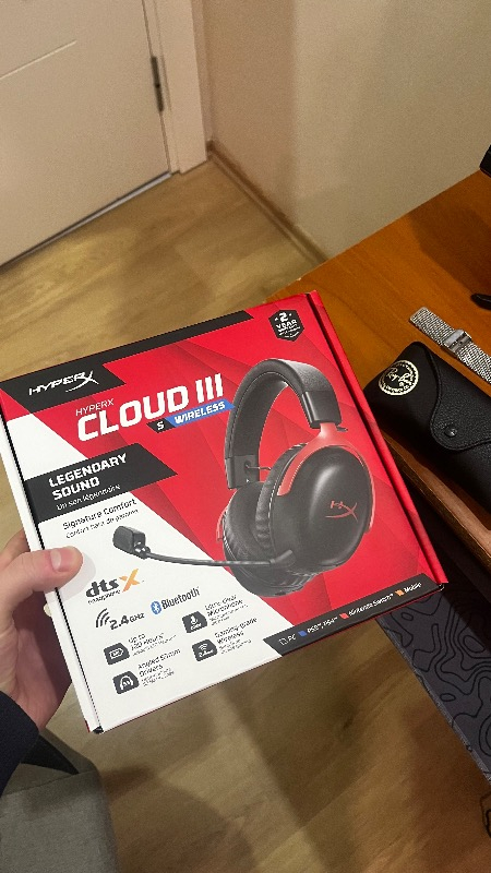 Hyperx Cloud Iıı S Wireless Black-Red Gaming Headset