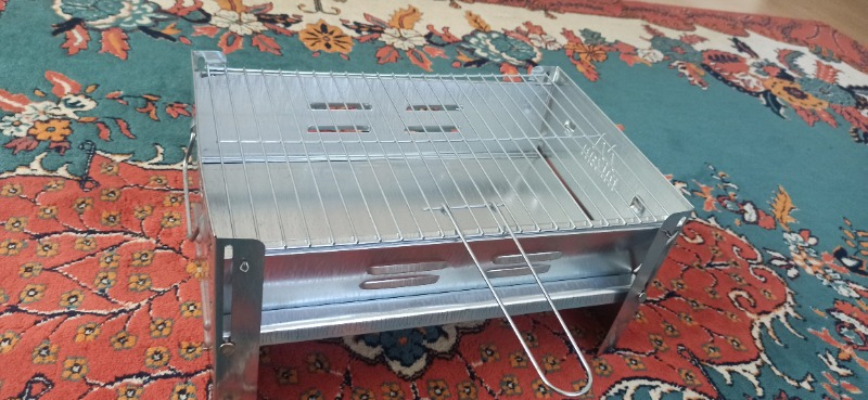 Mizan Galvaniz Katlanır Mangal (KUTULU) portatif mangal