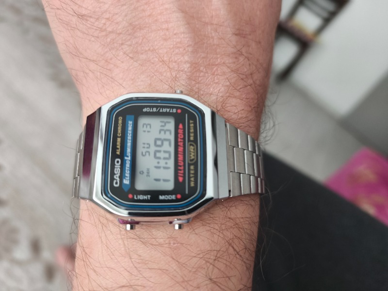 Casio kol saati A168WA-1WDF