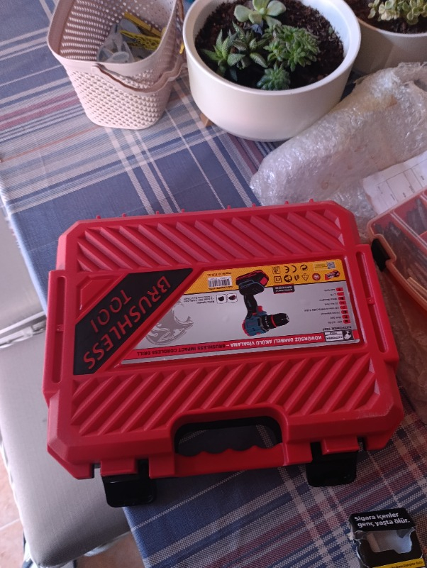 Catpower 1025 Kömürsüz Darbeli Akülü Matkap 20V 2 Ah Lion