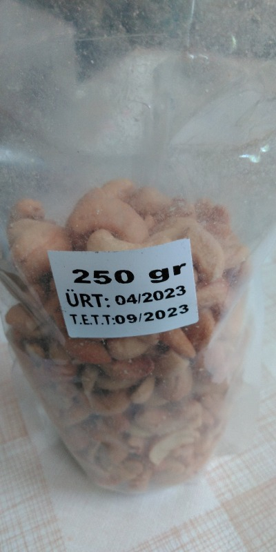 Çakır Çerez Kavrulmuş Kaju 250 gr