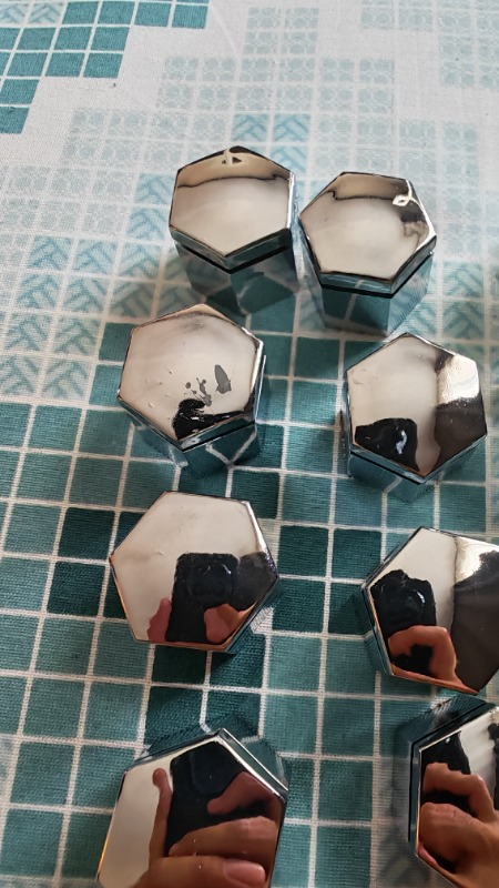 Otocraft Krom Bijon Kapağı 19 mm 20 Adet Kolay Montaj ve Dayanıklı Tasarım