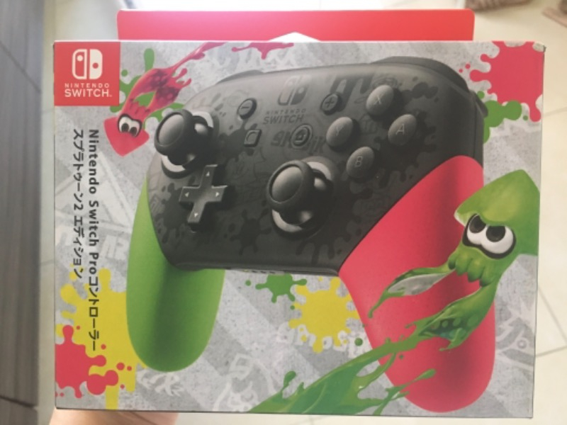 Nintendo Switch Pro Controller Splatoon 2 Edition