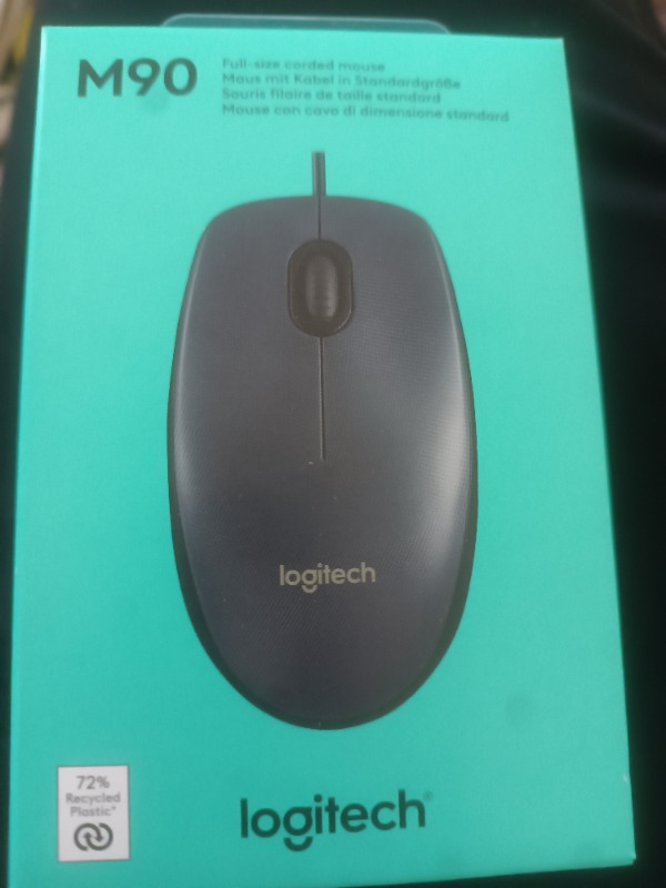 Logitech M90 USB Optik Kablolu Mouse - Siyah