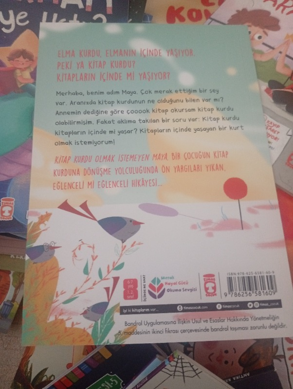 Kitap Kurdu Olmak İstemeyen Maya - Anıl Basılı