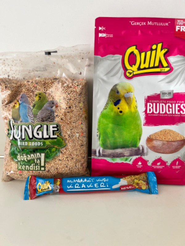 Quik Muhabbet Kuşu Yemi 1 Kg