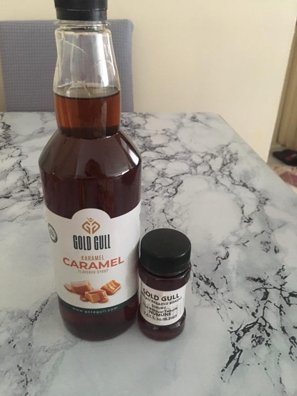 Gold Gull Karamel Aromalı Kahve & Meyve Şurubu