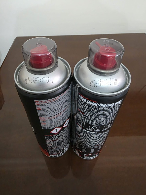 404 Magni Yangın Söndürücü Sprey 500 ml 2li