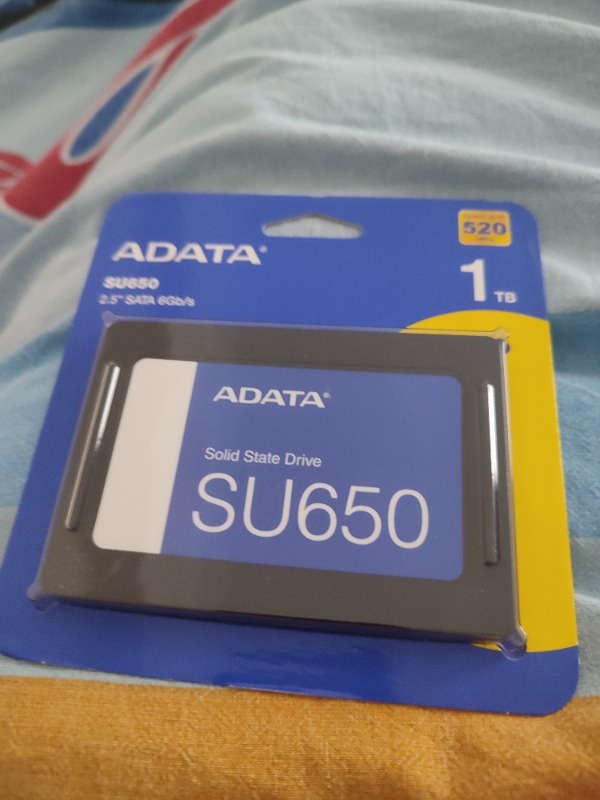 Adata ASU650SS-1TT-R SU650 2.5" 1tb (520/450MB/S) Sata (3d Nand) SSD Disk