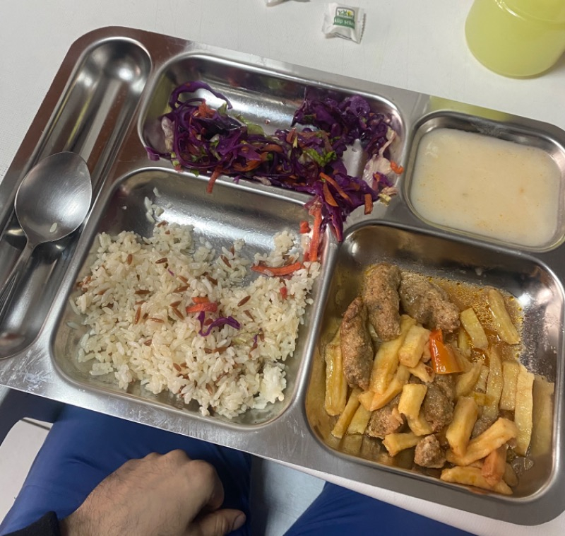 BAYDURSAN PASLANMAZ ÇELİK TABLDOT, KALIN PARLAK ÇELİK SELF SERVİS YEMEK TABAĞI