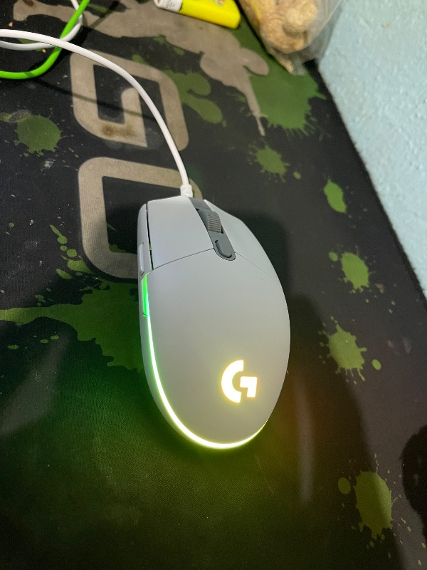 Logitech G G102 LIGHTSYNC RGB Aydınlatmalı 8.000 DPI Kablolu Oyuncu Mouse - Beyaz