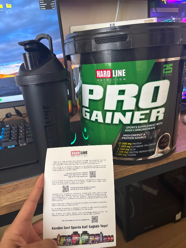 Hardline Nutrition 5000 gr Çikolatalı Pro Gainer Yetişkinler İçin Kas Kütlesi Artırıcı Türkiye Menşeli