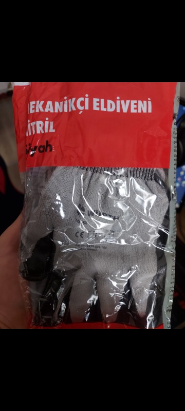 Würth Iş Güvenliği Eldiveni Mekanikçi Siyah No:10