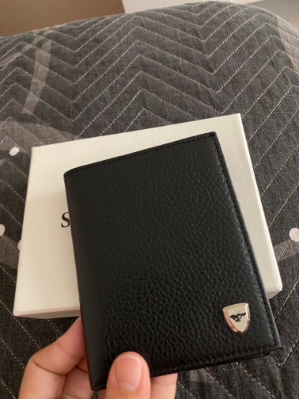Septwolves Premium Lüks Siyah Hakiki Deri Kartlık & Erkek Cüzdan