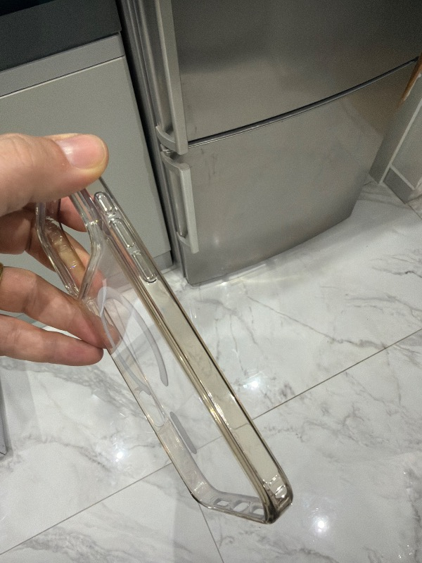 Buff iPhone 17 Pro Max Magsafe Air Hybrid Şeffaf Kılıf