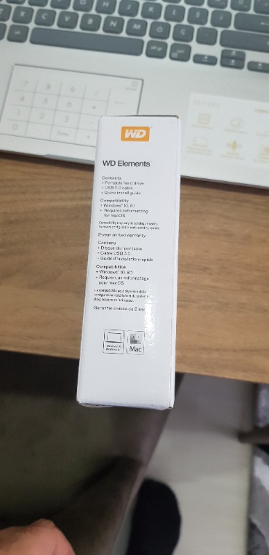 WD Elements 4TB 2.5" USB 3.0 Taşınabilir Disk WDBU6Y0040BBK-WESN