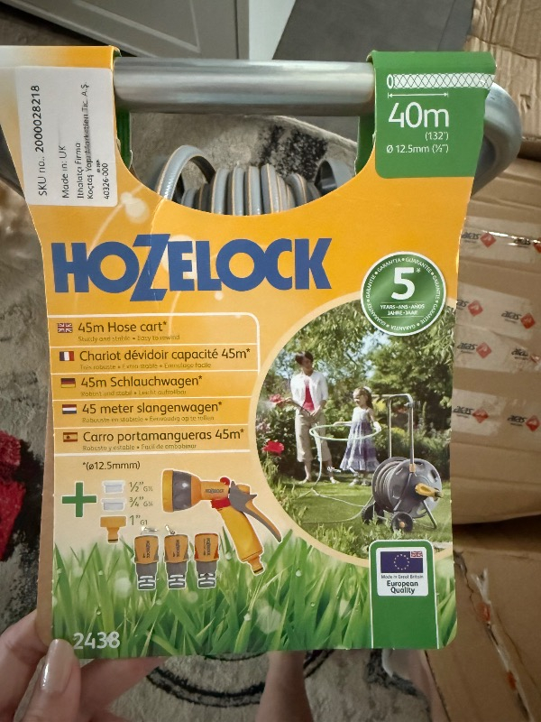 Hozelock Yüksek Kaliteli Hortum Seti 40M Tekerlekli