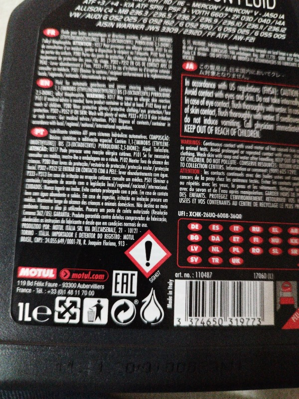 Motul Trans Atf 1 Lt