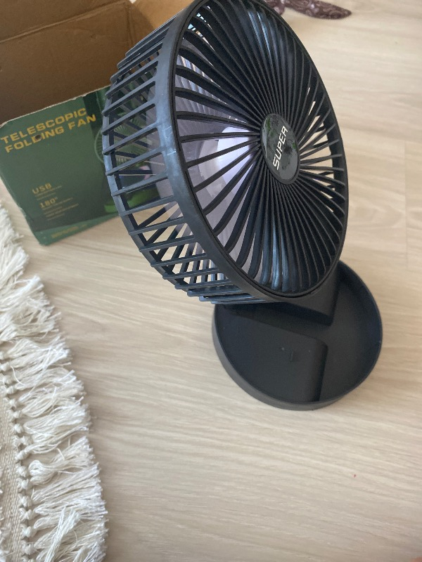 Robeve Masaüstü Vantilatör Şarjlı Vantilatör Yükselebilen Fan Vantilatör Soğutucu Fan Klima Serinletici Fan 3 Kademeli Hız Ayarı Vantilatör