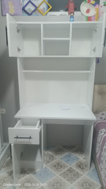 Cozibo Monaco Çalışma Masası Beyaz