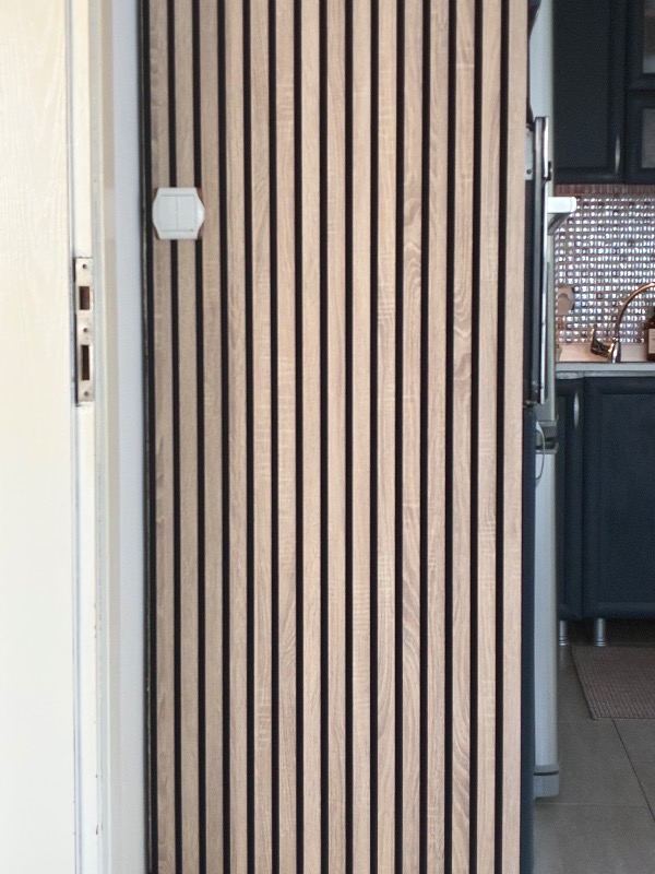 Akupanel Flex 60X245 cm Meşe Renk Akustik Ahşap Duvar Paneli