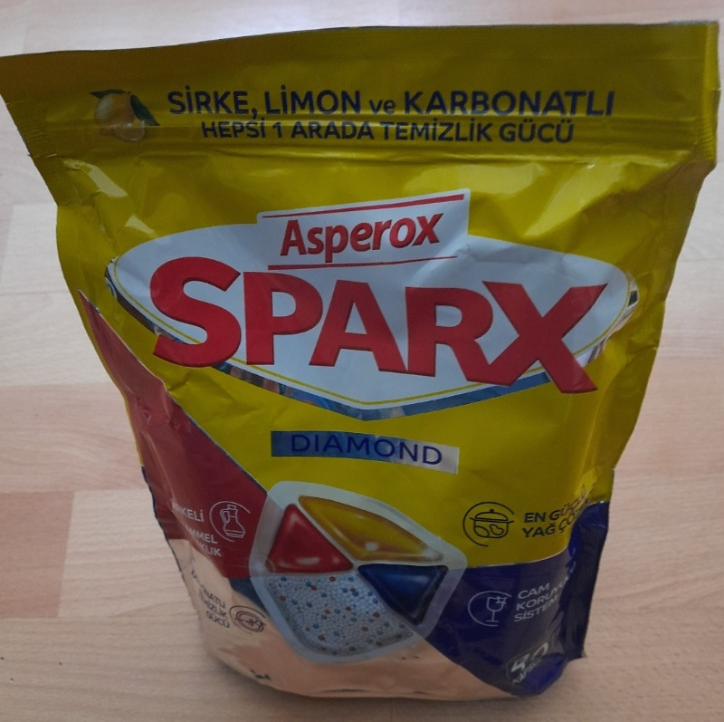 Asperox Sparx  Bulaşık Makinesi Kapsülü 40'lı