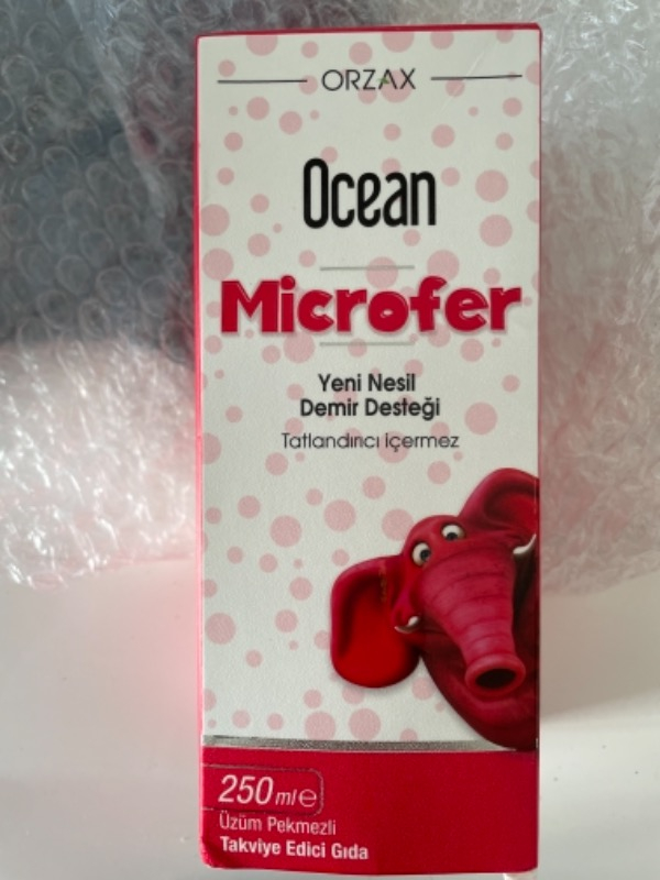 Orzax Ocean Microfer Şurup 250 ml