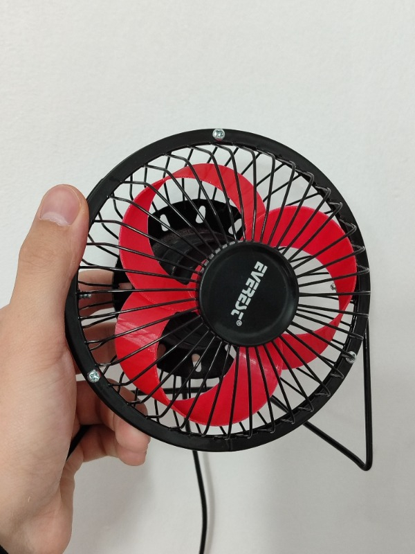 Everest EFN-482 Masaüstü Metal Siyah Usb Fan
