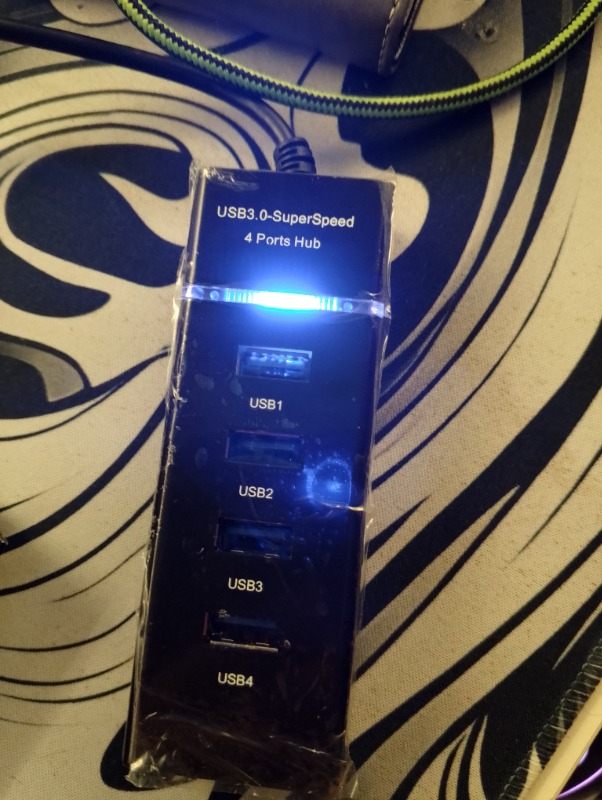 Alfais 4360 4 Port USB 3.0 Hub Switch Çoklayıcı Çoğaltıcı Adaptör