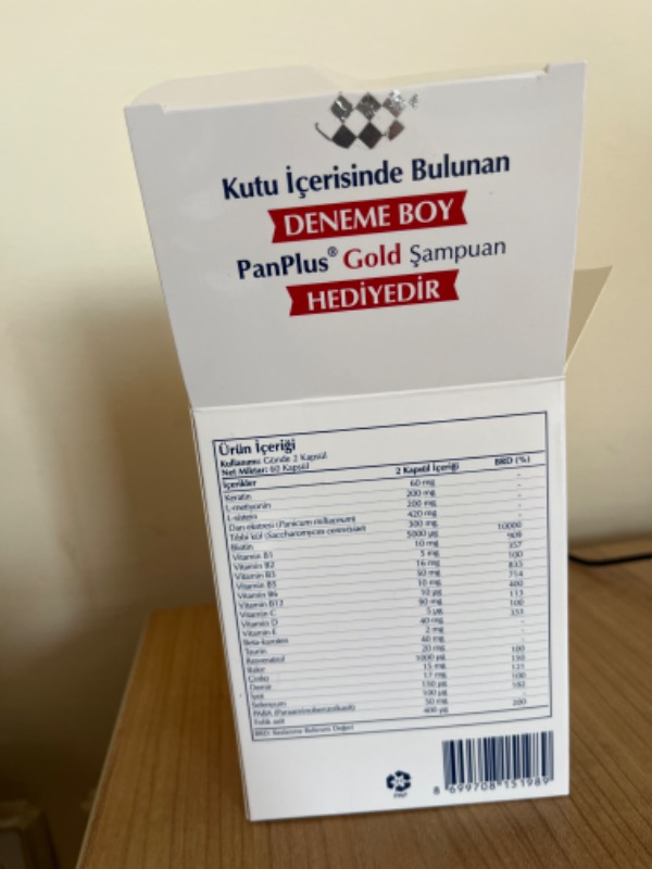 Panplus Gold 60 Kapsül