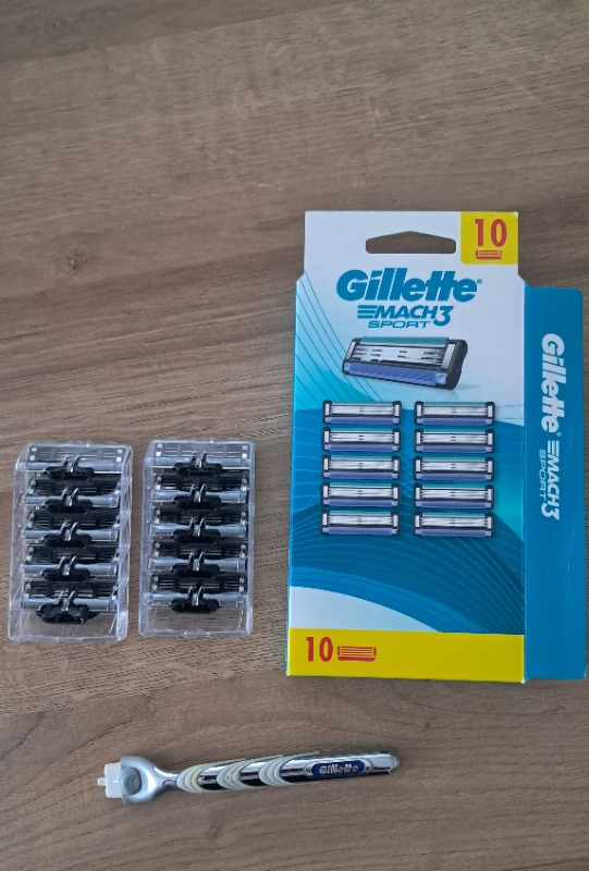 Gillette Mach3 Sport Yedek Tıraş Bıçağı 10 Adet