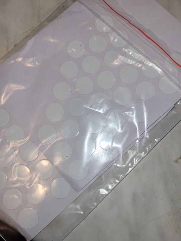 Yapışkanlı Vida Tapası (Beyaz) 10 mm