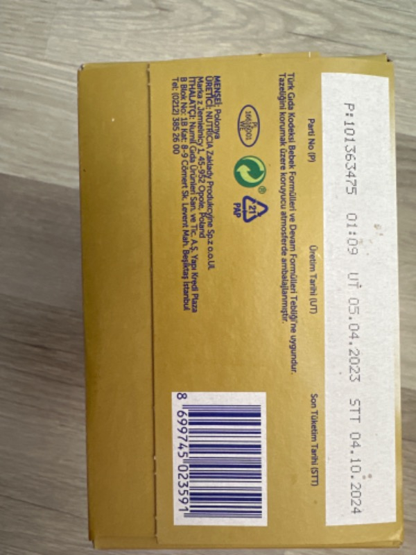 Bebelac Gold 1 Bebek Sütü 800 Gr
