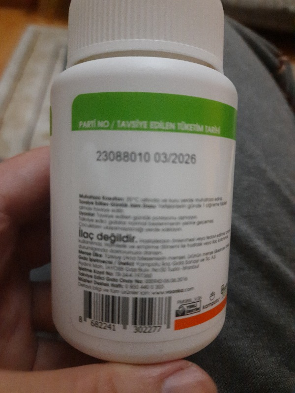 Voonka Vitamin C Portakal Aromalı Çiğneme Tableti 500 mg 60 Tablet