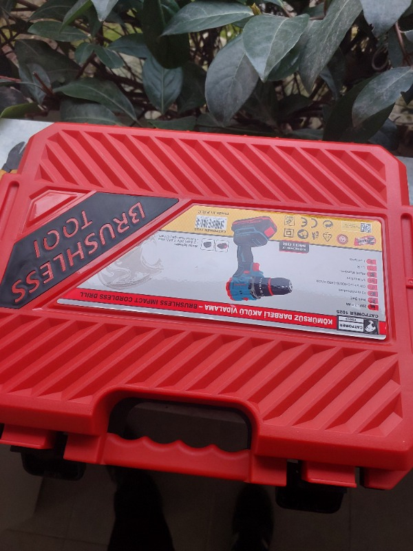Catpower 1025 Kömürsüz Darbeli Akülü Matkap 20V 2 Ah Lion
