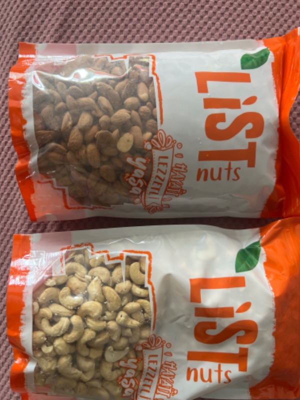 List Nuts Çiğ Kaju 1 kg