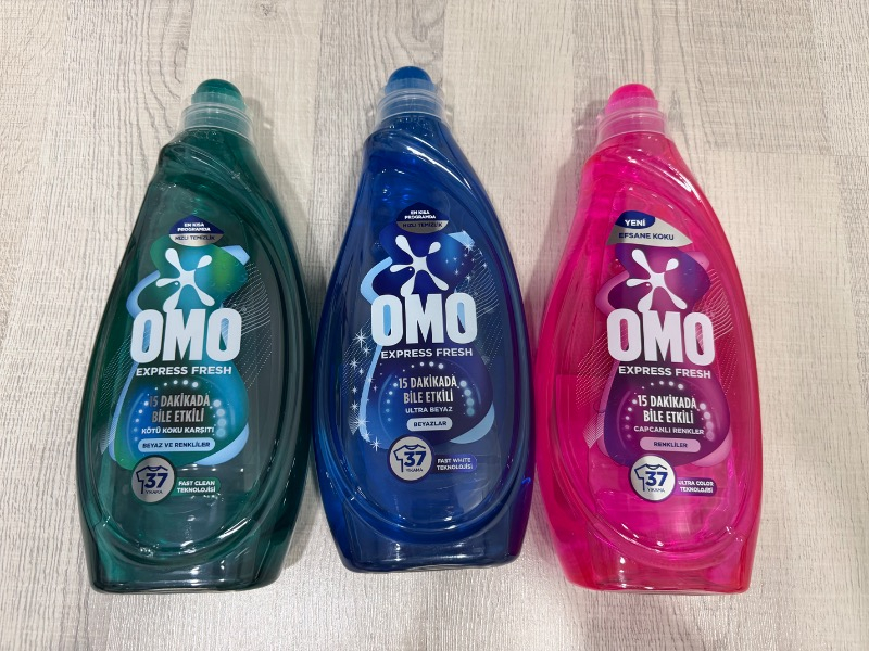 Omo Express Fresh Ultra Beyaz Sıvı Çamaşır Deterjanı 1480 ml x1